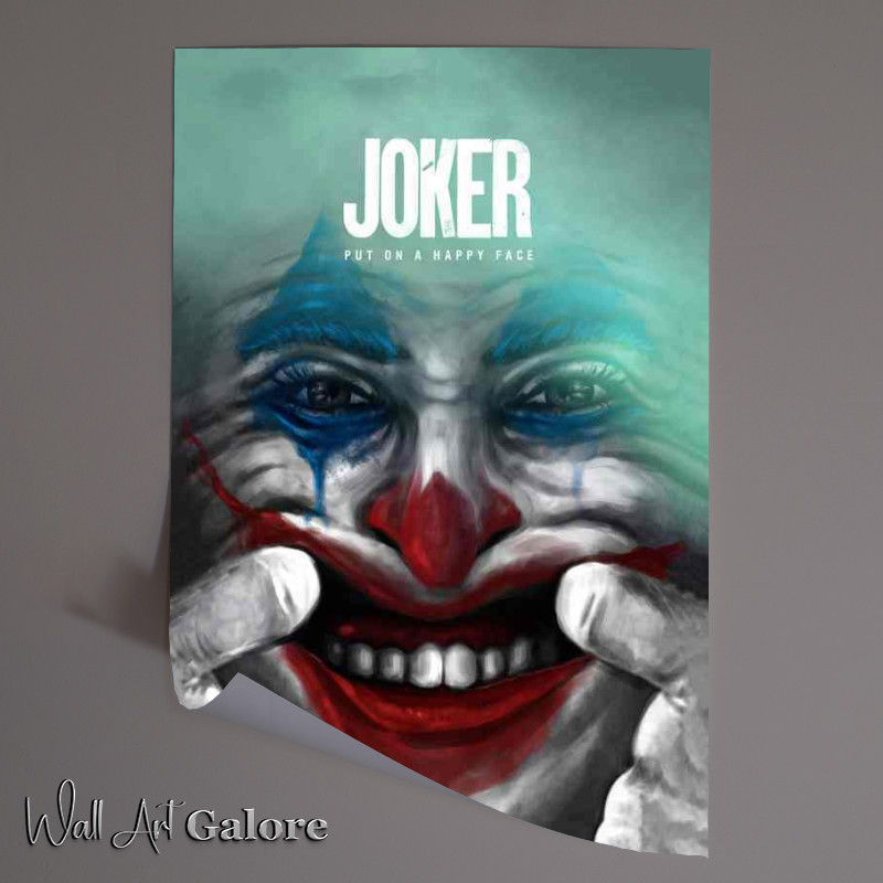 Buy Unframed Poster : (The Smiling Joker)