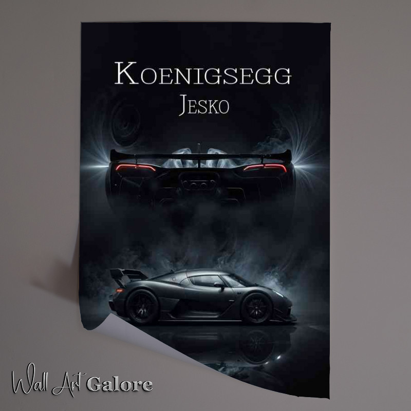 Buy Unframed Poster : (Koenigsegg jesko style)