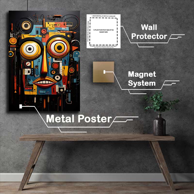 Buy Metal Poster : (Abstract Emotion Odyssey)