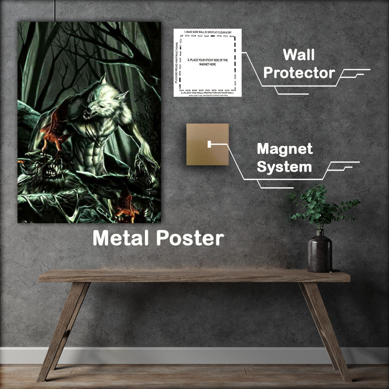 Buy Metal Poster : (Wearwolf)