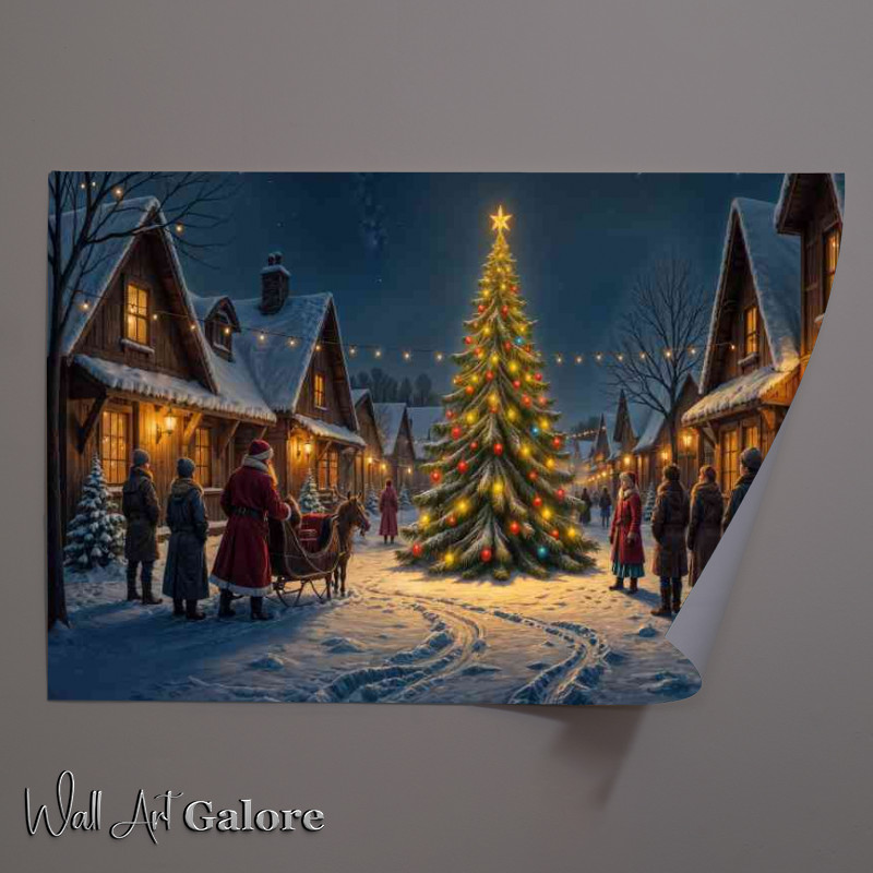 Buy Unframed Poster : (The christmas village)