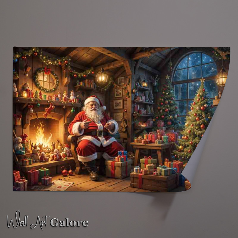 Buy Unframed Poster : (Wonderful christmas workshop)