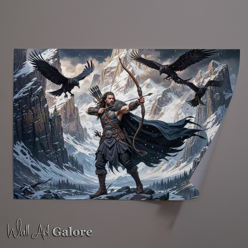Buy Unframed Poster : (Ullr Norse mythology god winter)
