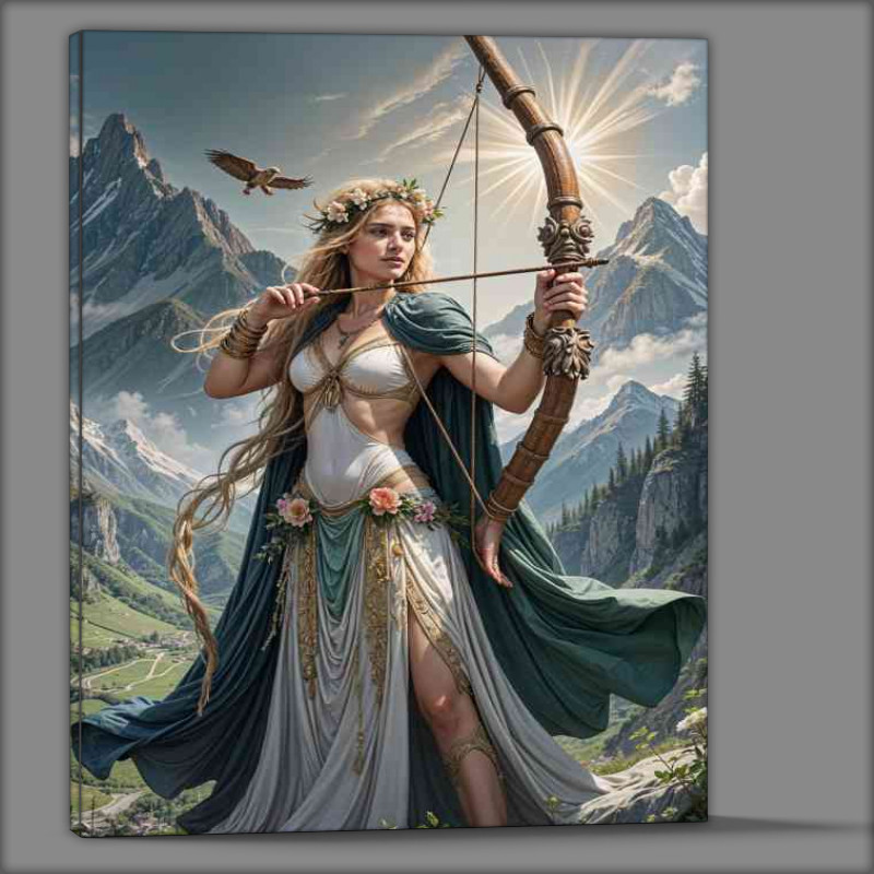 Buy Canvas : (Freya was the goddess of fate norse mythology)