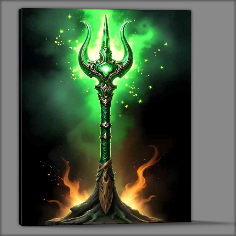 Buy Canvas : (Lokis Scepter stagg norse mythology god)