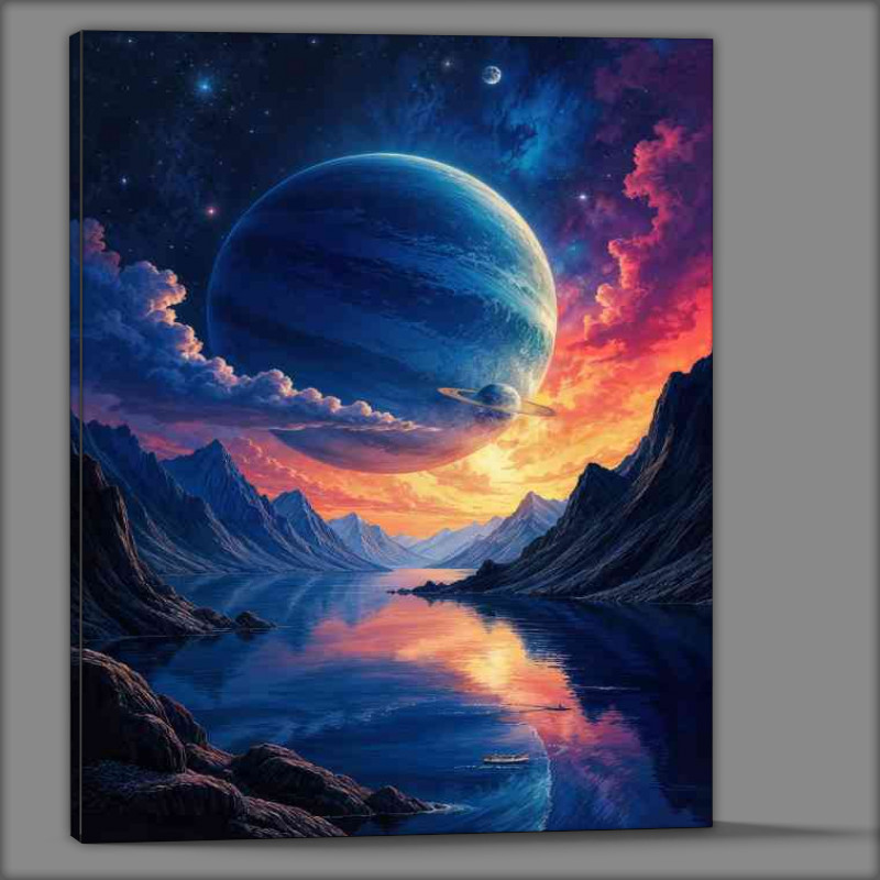 Buy Canvas : (Different worlds exist)