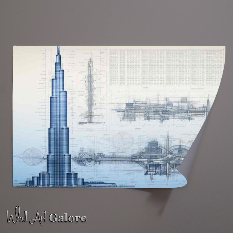 Buy Unframed Poster : (Dubais Modern Marvel)
