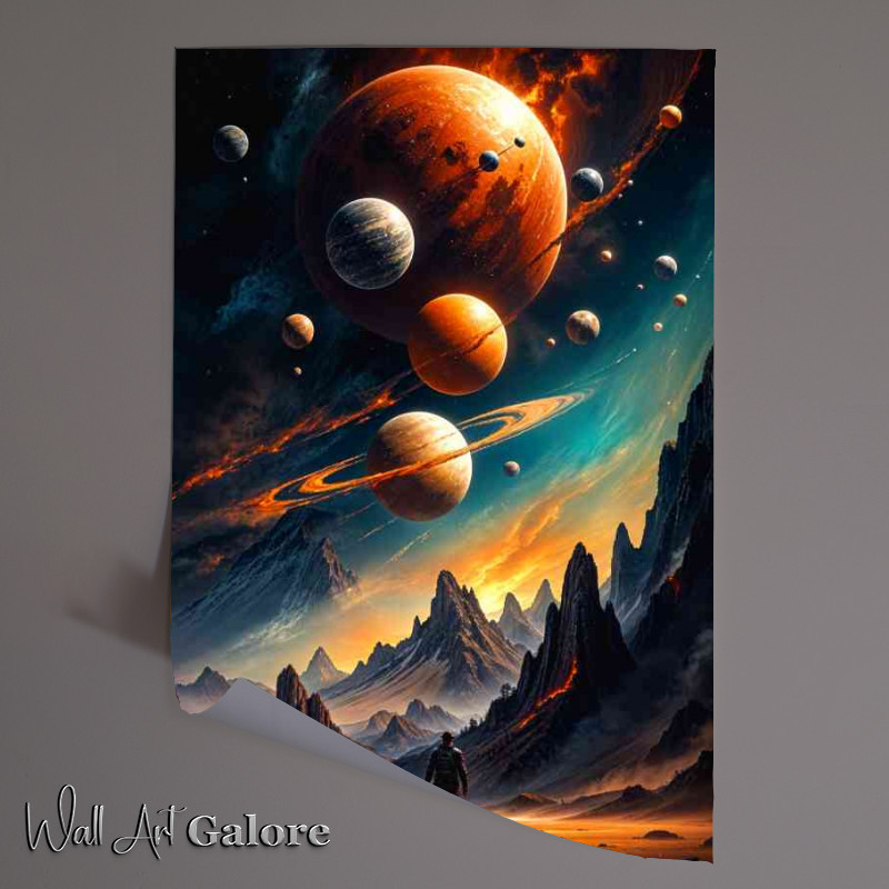 Buy Unframed Poster : (Eploration of different planets that may exist)