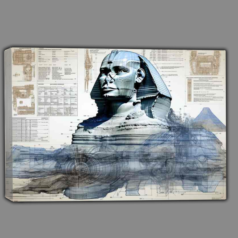 Buy Canvas : (Gizas Enigmatic Guardian)