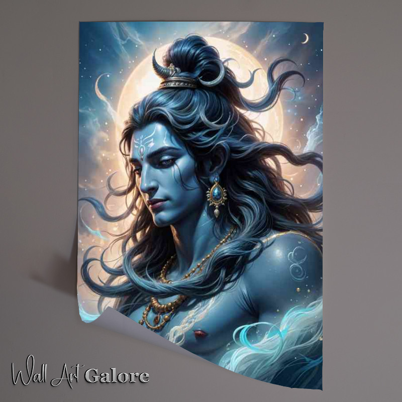 Buy Unframed Poster : (Hindu deity Lord Shiva)