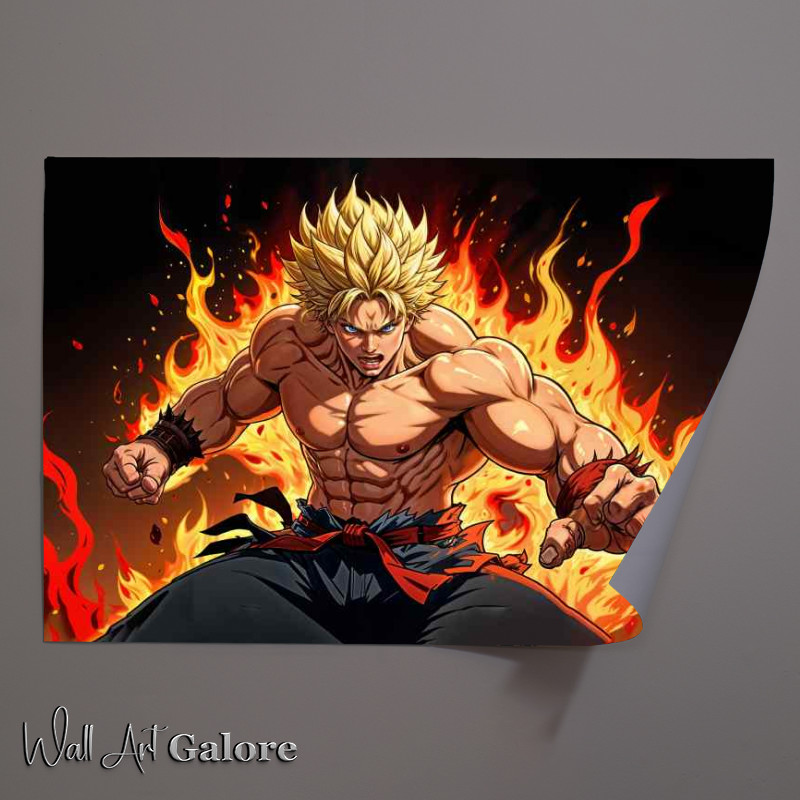 Buy Unframed Poster : (yu gioh style animae)