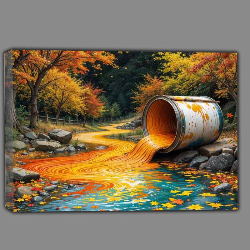 Buy Canvas : (Painted autumn)