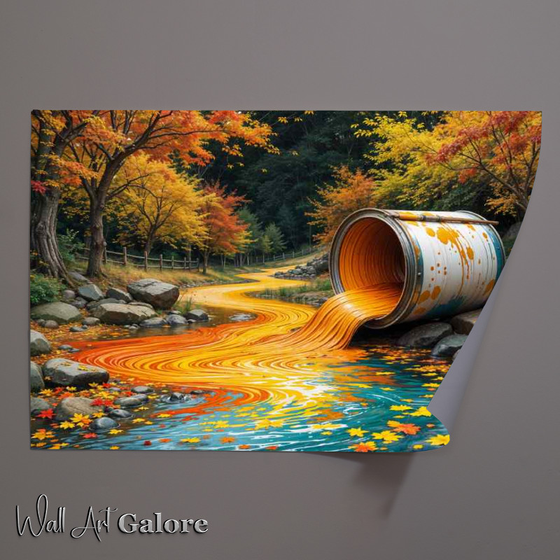 Buy Unframed Poster : (Painted autumn)