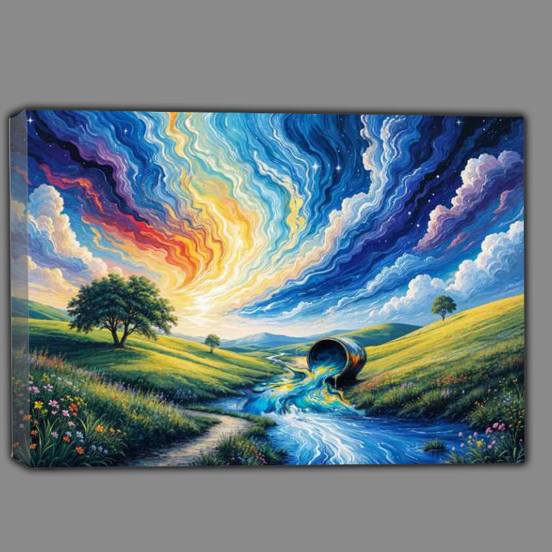 Buy Canvas : (Summertime liquid tin)