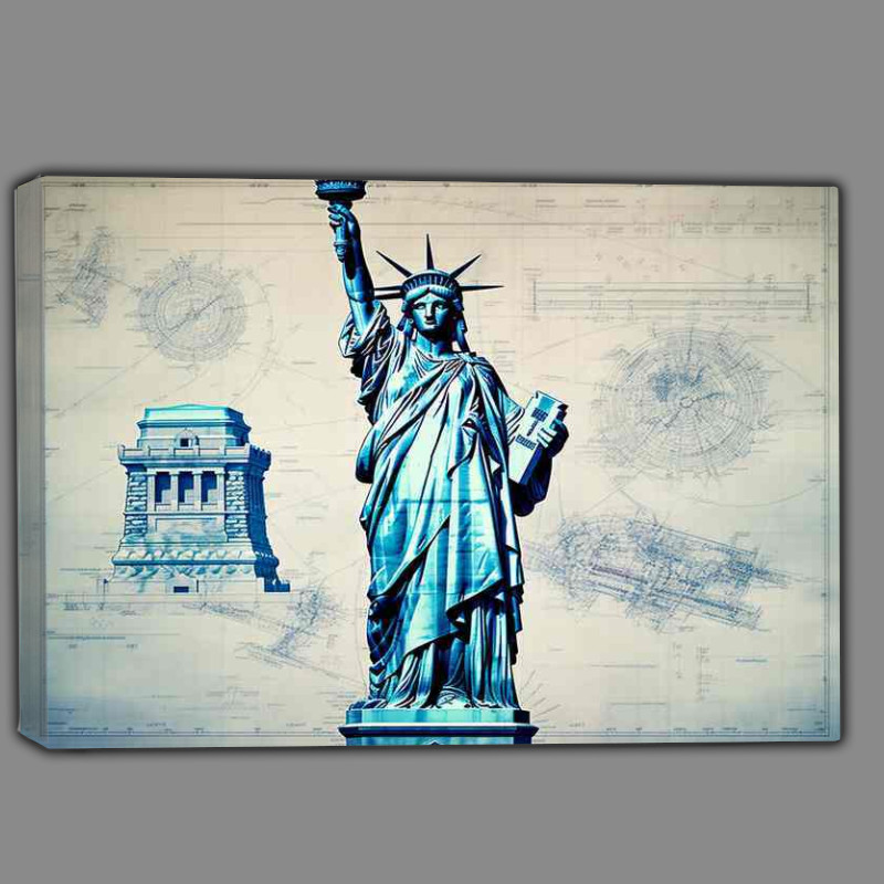 Buy Canvas : (Liberties iron lady)