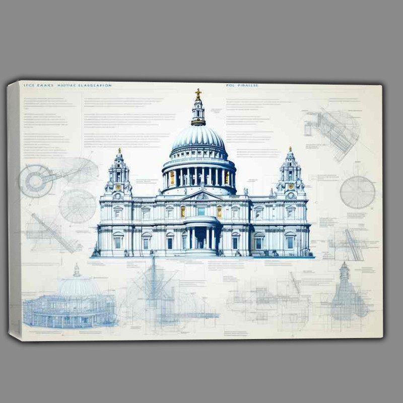 Buy Canvas : (Londons Timeless Beauty St Pauls)