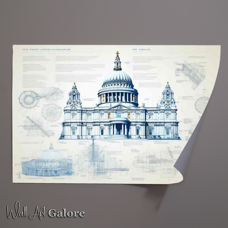 Buy Unframed Poster : (Londons Timeless Beauty St Pauls)