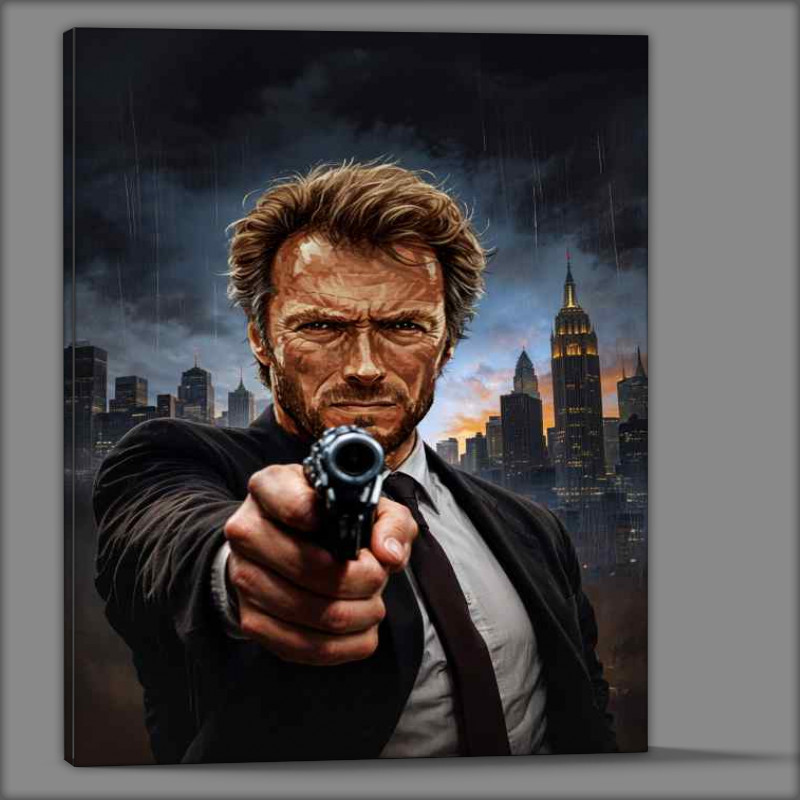 Buy Canvas : (Dirty harry make my day punk)