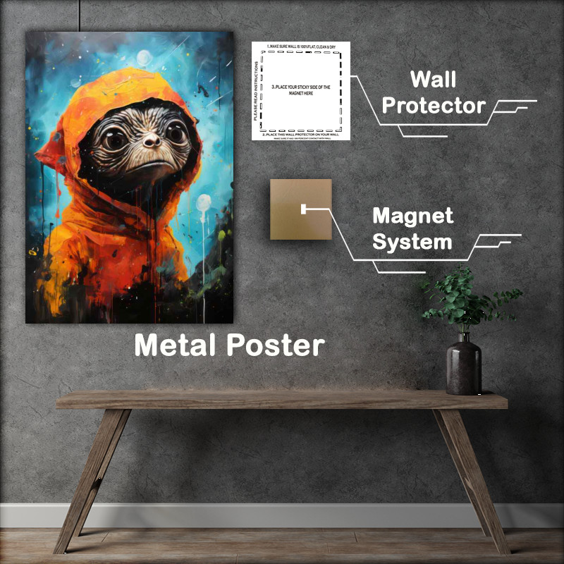 Buy Metal Poster : (Extraterrestrial Expeditions E T Very colourfu)