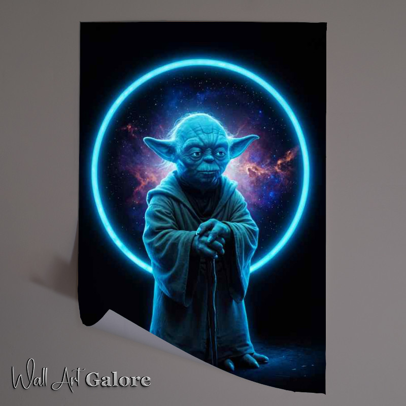 Buy Unframed Poster : (Ghost yoda into the galaxy we go)