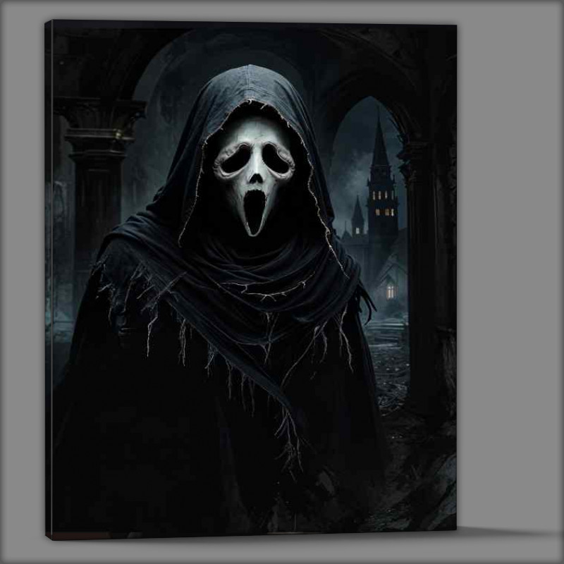 Buy Canvas : (Ghostface style scream)