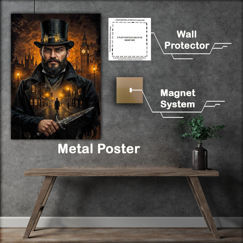 Buy Metal Poster : (Jack the knife london)