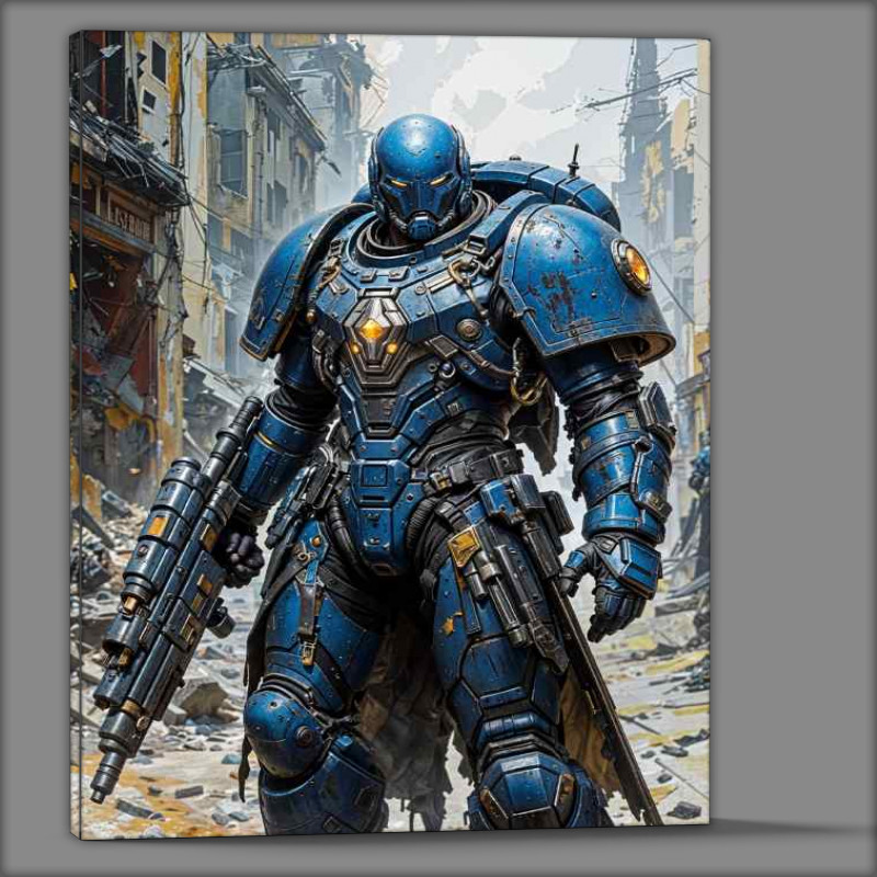 Buy Canvas : (Pacific rim Mech warrior)