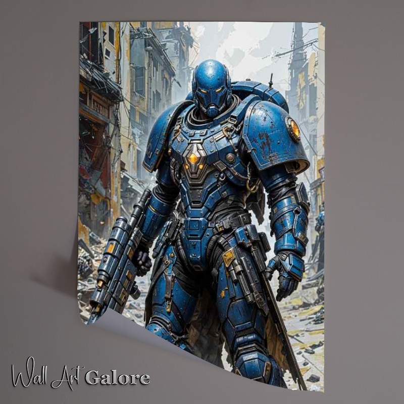 Buy Unframed Poster : (Pacific rim Mech warrior)