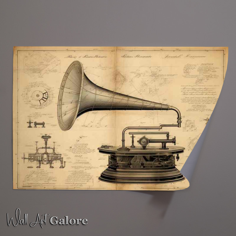 Buy Unframed Poster : (Nostalgic Echoes of Musical History)