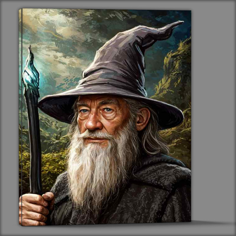 Buy Canvas : (painting of Gandalf the great)