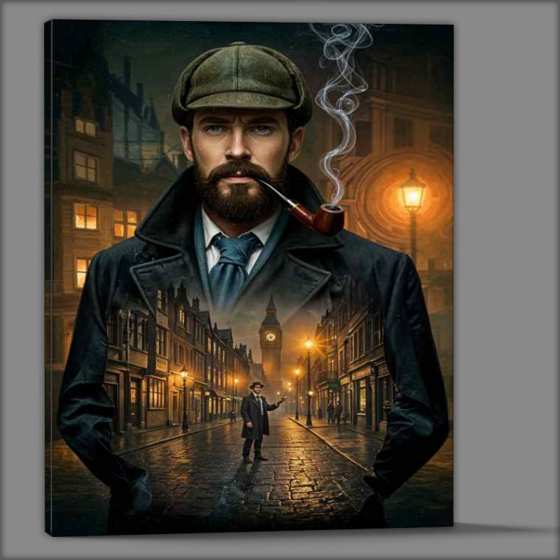 Buy Canvas : (Sherlock homes and dr watson)