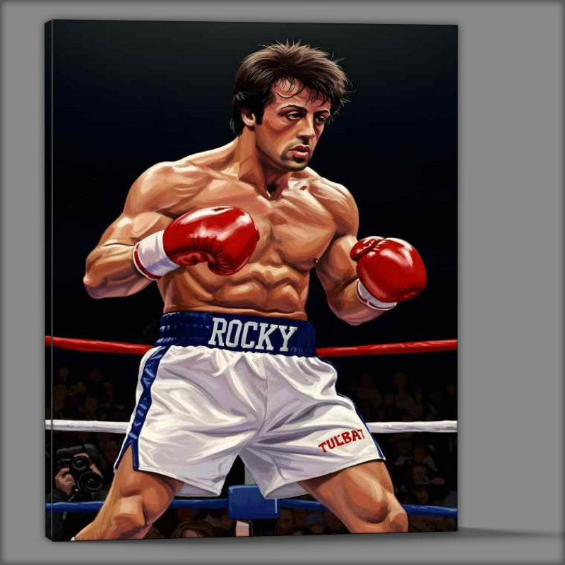 Buy Canvas : (Silvester stallon as rocky)