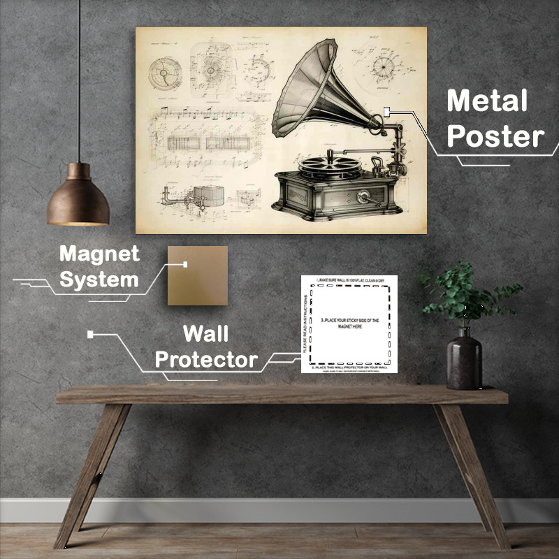 Buy Metal Poster : (Nostalgic Echoes of Musical History old school music)