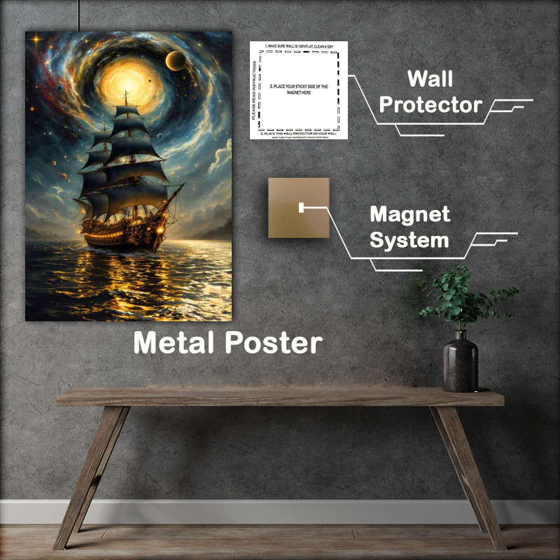 Buy Metal Poster : (Sinbad and the Eye of the Tiger)