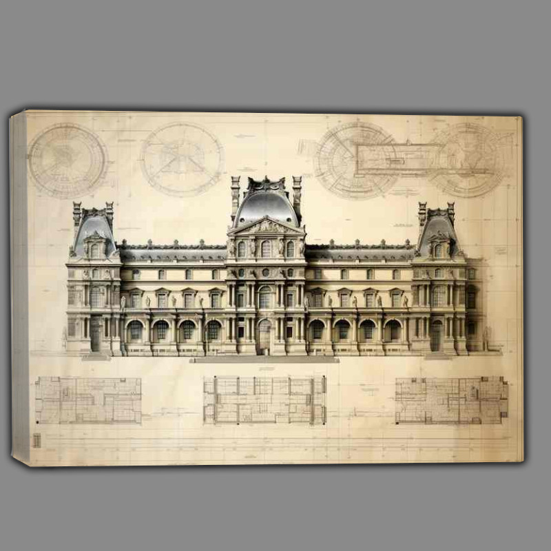 Buy Canvas : (Plans for art Paris)