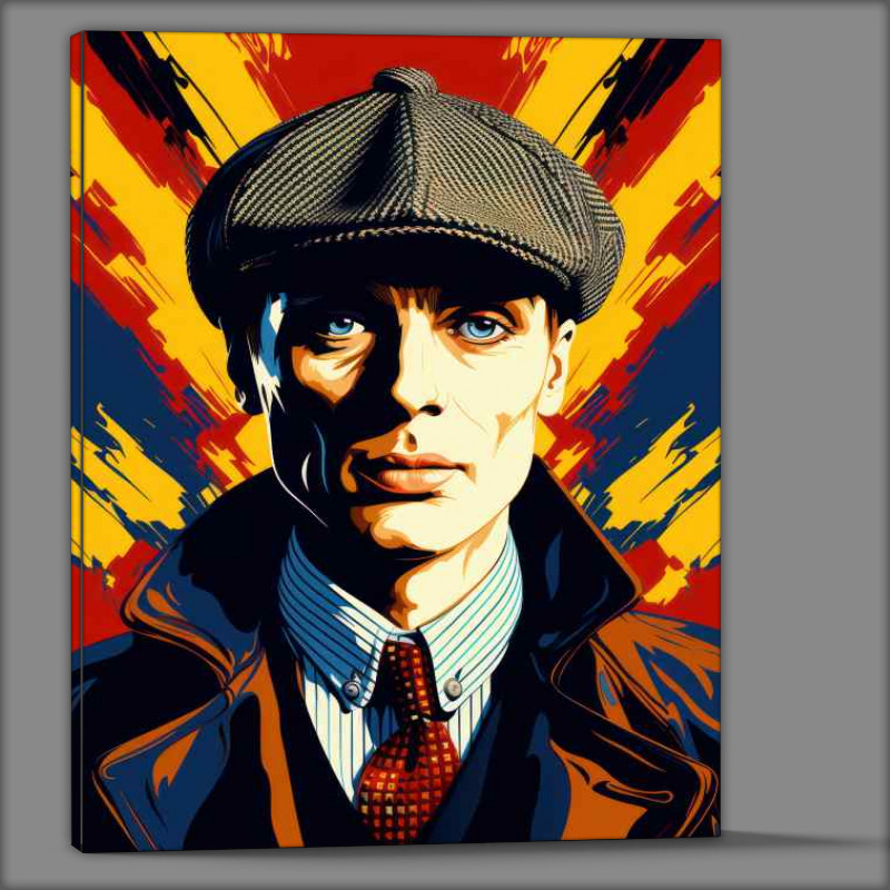 Buy Canvas : (Thomas Shelby Peaky blinders pop art style)