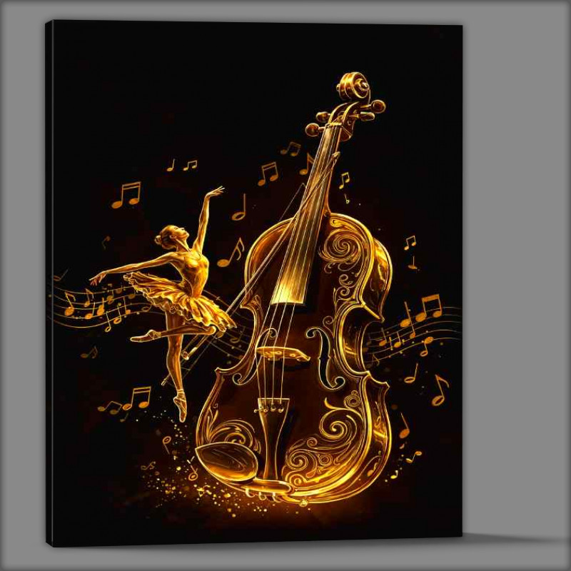 Buy Canvas : (Ballet and music)