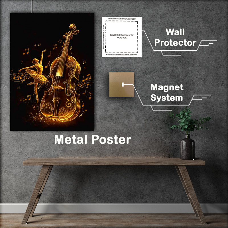 Buy Metal Poster : (Ballet and music)