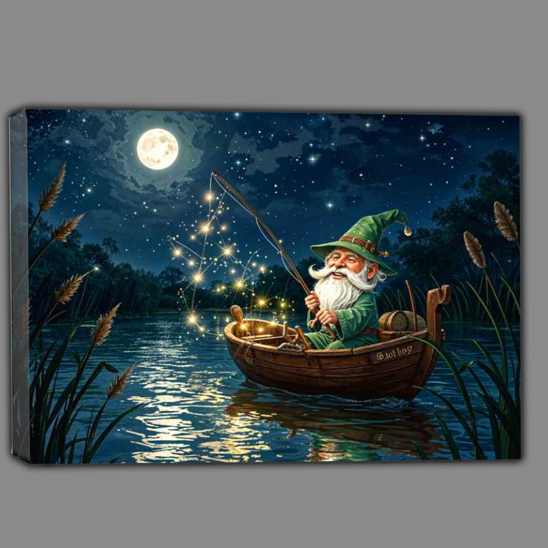 Buy Canvas : (Gnome gone fishine)