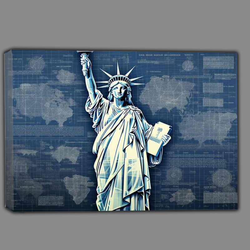 Buy Canvas : (Symbol of Freedom)