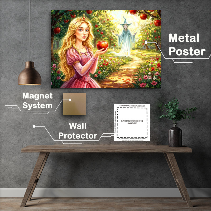 Buy Metal Poster : (Princess and the aplple)