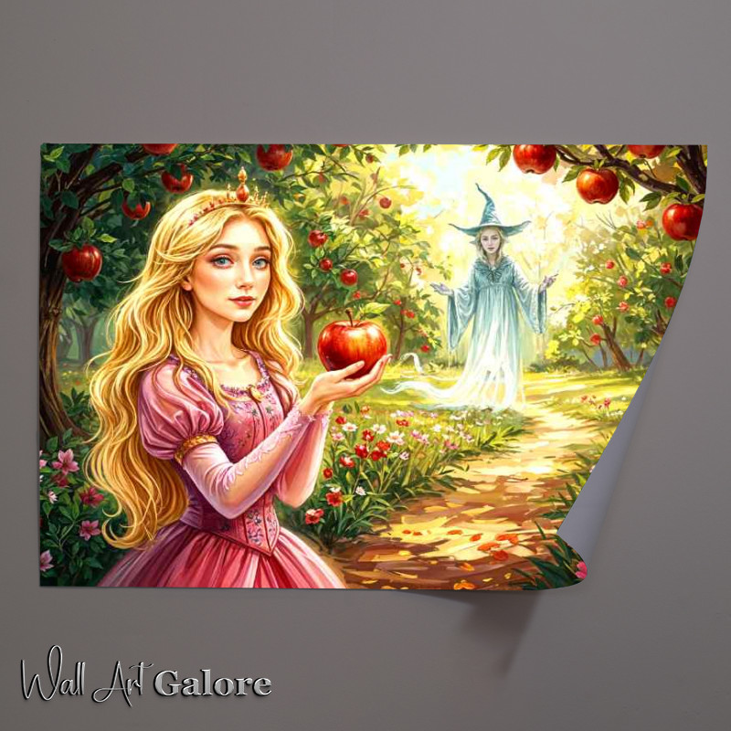 Buy Unframed Poster : (Princess and the aplple)