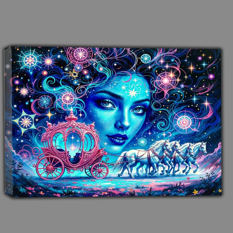 Buy Canvas : (Princess horse and carriage)