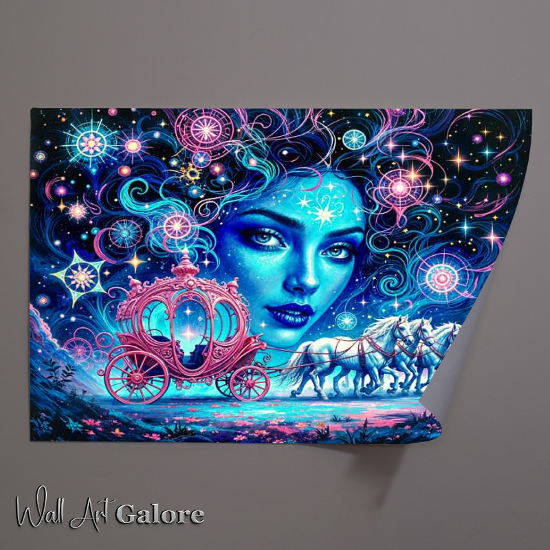 Buy Unframed Poster : (Princess horse and carriage)