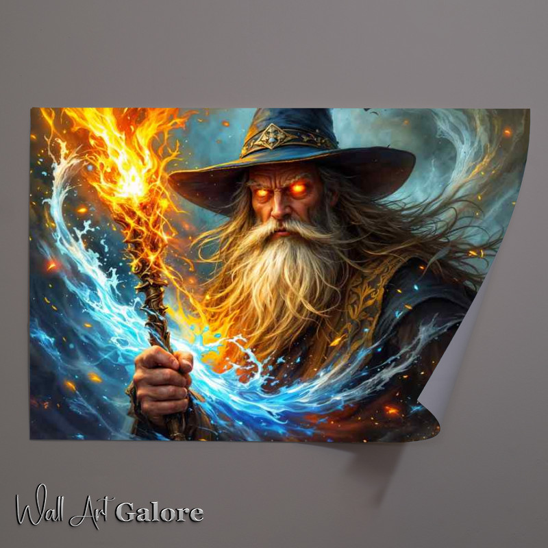 Buy Unframed Poster : (Wizzard powerful spells)