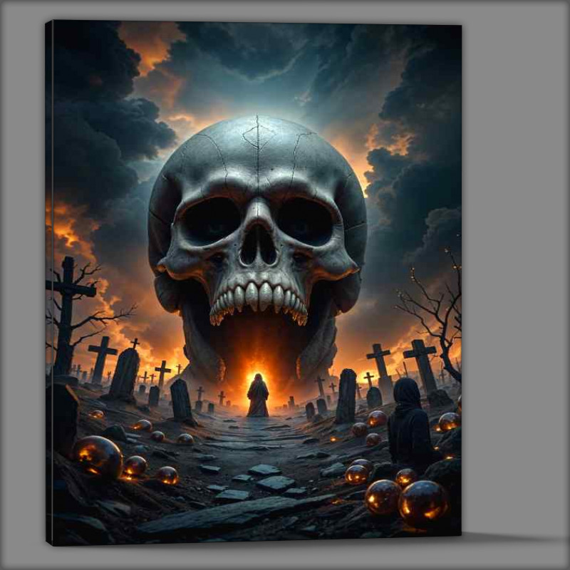 Buy Canvas : (Enter into skull mountain)