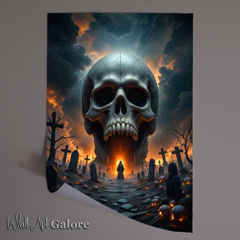 Buy Unframed Poster : (Enter into skull mountain)