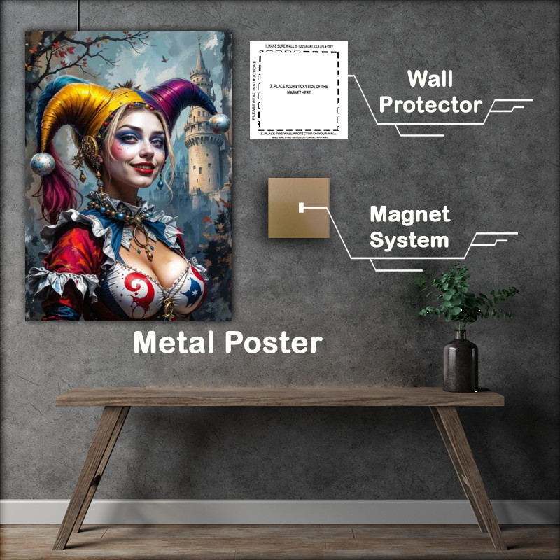 Buy Metal Poster : (Harley princess jester)