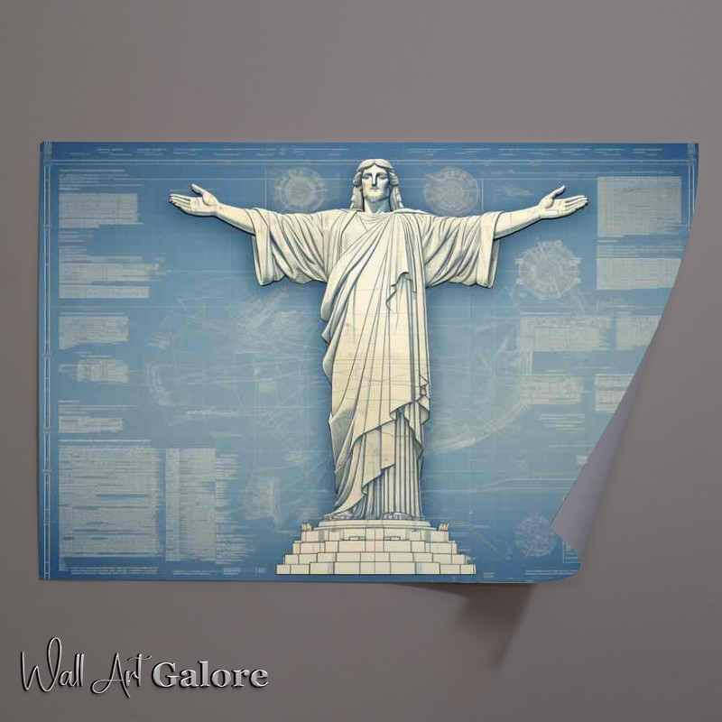 Buy Unframed Poster : (Watching over Rio)