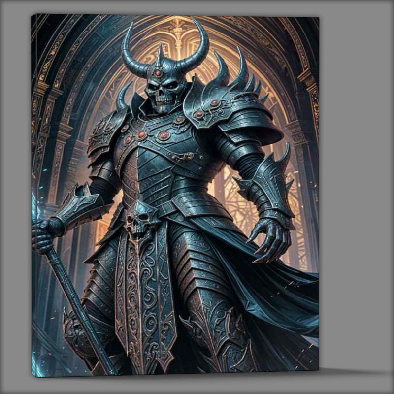 Buy Canvas : (The cosmic lord of darkness)